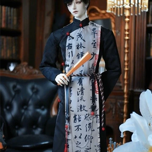 BJD Clothes [Si Bu Ding] Cheongsam Dress for 1/4 1/3 70cm 75cm Size Ball Jointed Doll