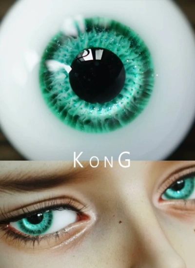 BJD Plaster Eyes Green 12mm 14mm 16mm 18mm eyeballs for ball-jointed doll