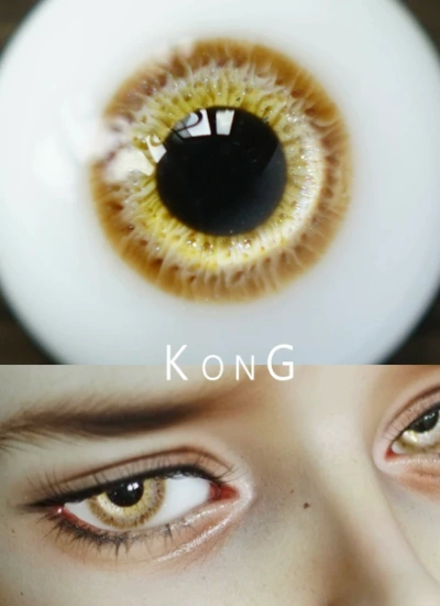 BJD Plaster Eyes Golen 12mm 14mm 16mm 18mm eyeballs for ball-jointed doll