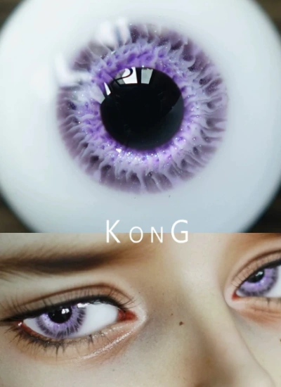 BJD Plaster Eyes Purple 12mm 14mm 16mm 18mm eyeballs for ball-jointed doll