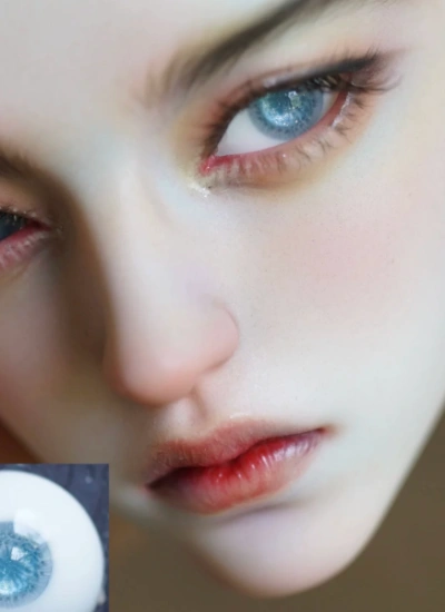 BJD Plaster Eyes Gray Blue 12mm 14mm 16mm 18mm eyeballs for ball-jointed doll