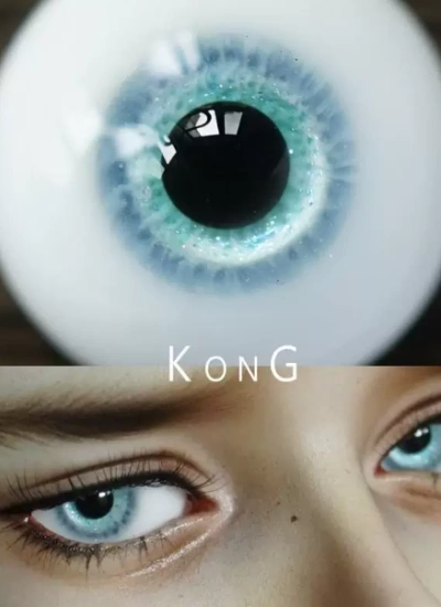 BJD Plaster Eyes Light Blue 12mm 14mm 16mm 18mm eyeballs for ball-jointed doll