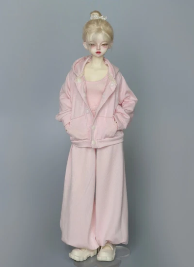 BJD Clothes Casual Loungewear Top Pants for 1/4 1/3 Ball-jointed Doll