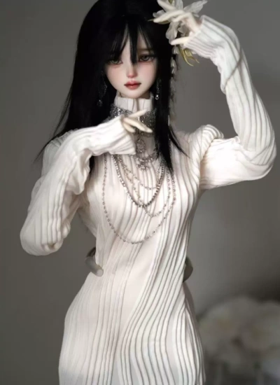 BJD White Raven (with faceup) 1/3 Ball-jointed doll