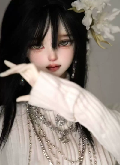 ドール用ヘッド 白鸦(bai ya)ヘッド 68cmボディ用 女の子 球体関節人形用 BJD用