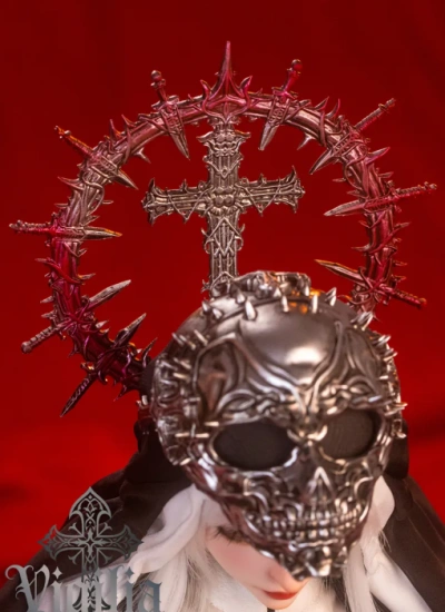 BJD Helmet for Vigilia 70cm Girl Ball-jointed Doll