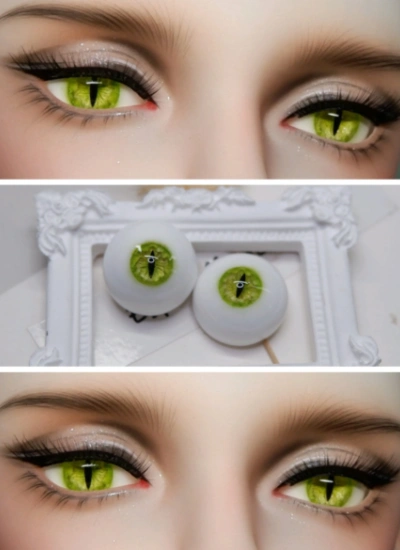 BJD Plaster Eyes A09 14mm 16mm 18mm eyeballs for ball-jointed doll