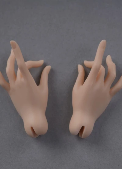 BJD Hands High Heel Feet Chest Parts for Large 1/4 Yu Tu Body Ball-jointed doll