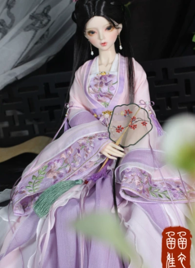 BJD Clothes Female Ancient Suit (Fen Yue) for MSD/Large SD girl Size Ball-jointed Doll