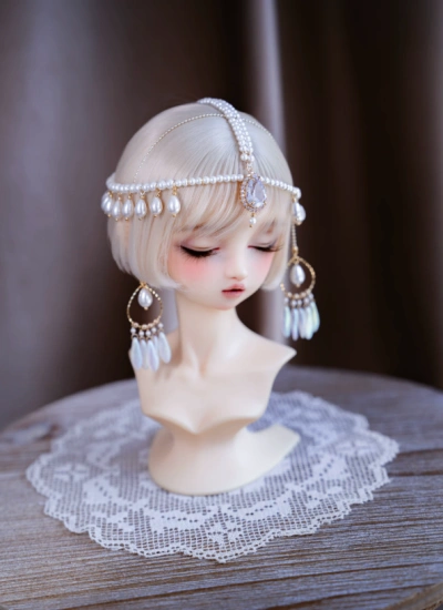 BJD Accessaries Headwear + Earring [RG VEDA - Asura] for SD Size Ball-jointed Doll