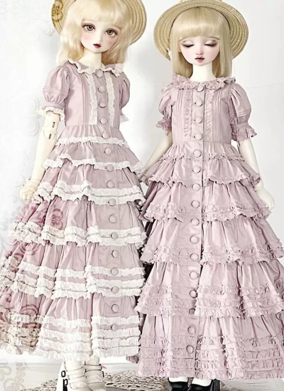 RaCoCo BJD Clothes Tiered Dress for 1/3 SD10 SDGR Ball-jointed Doll