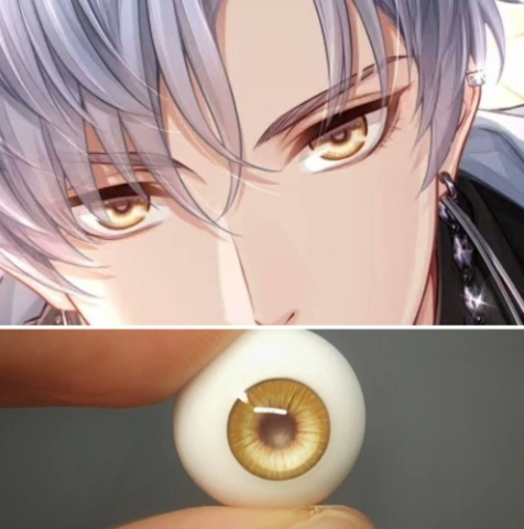 BJD Mr Love: Queen's Choice-Shaw 【ZR yellow】8mm 10mm 12mm 14mm 16mm 18mm eyeballs for ball-jointed doll