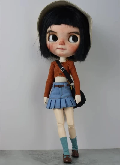 BJD Clothes Cargo Skirt for Blythe OB22 OB24 Ball-jointed Doll