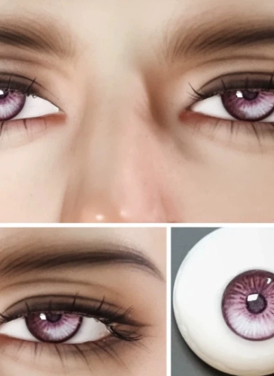 BJD Mr Love: Queen's Choice【ZR pink purple】8mm 10mm 12mm 14mm 16mm 18mm eyeballs for ball-jointed doll