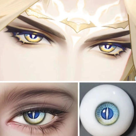 BJD Onmyoji [YYS1/2] 8mm 10mm 12mm 14mm 16mm 18mm eyeballs for ball-jointed doll