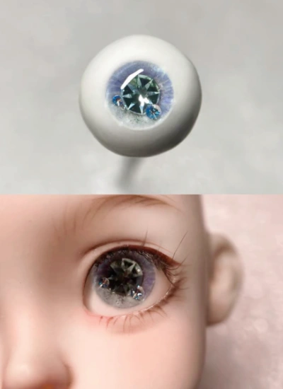 bjd resin Qing He rhinestone 10mm 12mm 14mm 16mm 18mm eyeballs for ball-jointed doll