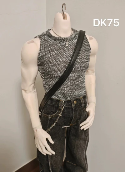 BJD Clothes Fashion Knit Vest for 75cm 77cm Size Ball-jointed Doll