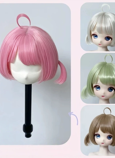 MQQ BJD Wig Style Hair for 1/4 1/3 Ball-jointed Doll