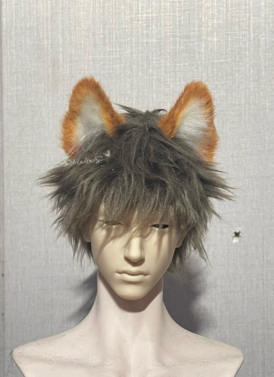 BJD Golden Dog Ears for YOSD/MSD/SD/70cm Ball-jointed Doll