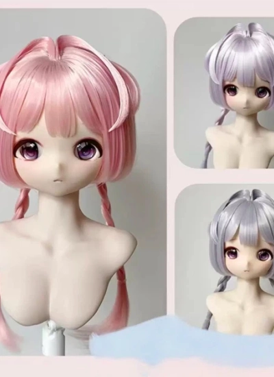 MQQ BJD Wig Style Hair for 1/4 1/3 Ball-jointed Doll