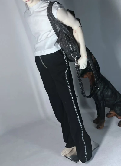 BJD Clothes Casual Wide-leg Pants for 75cm 77cm Size Ball-jointed Doll