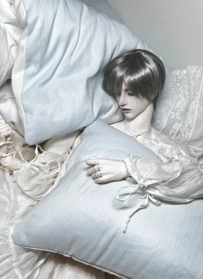BJD [Blue Dreams] Textile Bedding for 60cm 70cm 75cm Size Ball-jointed Doll
