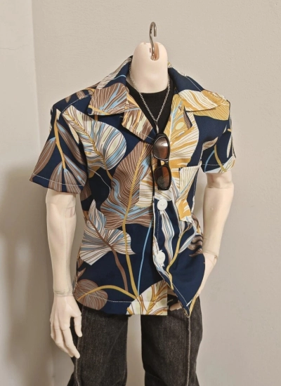 BJD Clothes Beach Shirt Shorts for 75cm 77cm Size Ball-jointed Doll