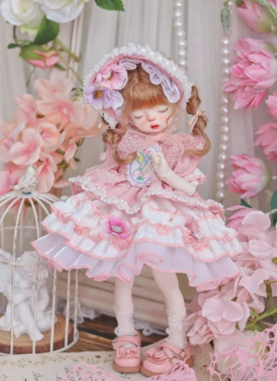 BJD Clothes [Rose Manor] Lolita Style Dress for 1/6 Size Ball-jointed Doll