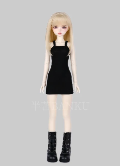 BJD Clothes Spaghetti Strap Bodycon Dress for OB24 1/6 1/4 1/3 Ball-jointed Doll