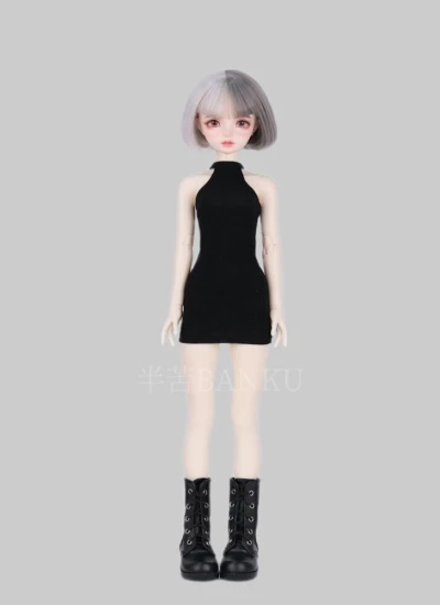 BJD Clothes Halter Neck Dress for OB24 1/6 1/4 1/3 Ball-jointed Doll