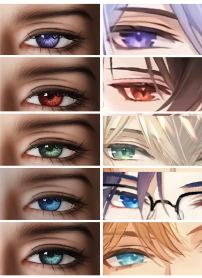 BJD【Lovebrush Chronicles】8mm 10mm 12mm 14mm 16mm 18mm eyeballs for ball-jointed doll