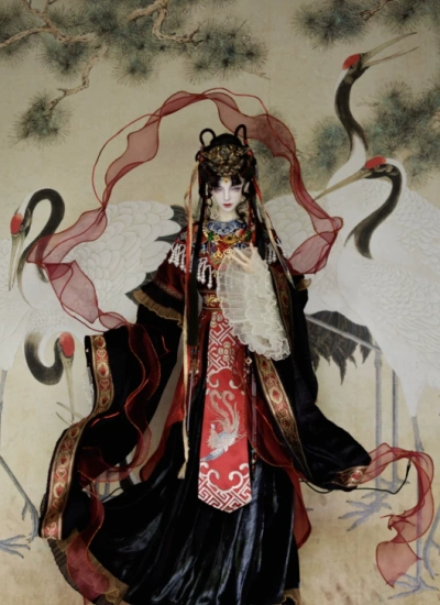 Xin Laoban BJD Clothes Fu Yao Tai - [Ruo Mu] Ancient style Clothes Set for 68cm/70cm/75cm Ball-jointed doll