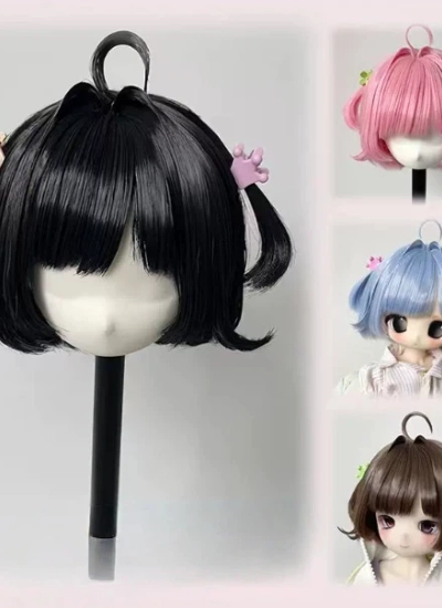 MQQ BJD Wig Style Hair for 1/4 1/3 Ball-jointed Doll