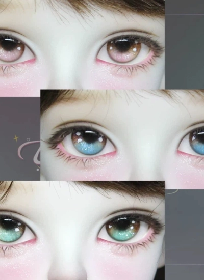 BJD Plaster Eyes 12mm 14mm 16mm 18mm Eyeballs for Ball-jointed Doll