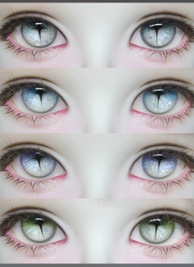 BJD Star Plaster Eyes 12mm 14mm 16mm 18mm Eyeballs for Ball-jointed Doll