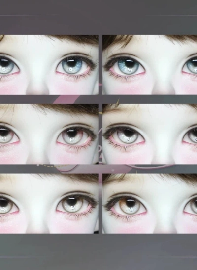 BJD Diamond Plaster Eyes 12mm 14mm 16mm 18mm Eyeballs for Ball-jointed Doll