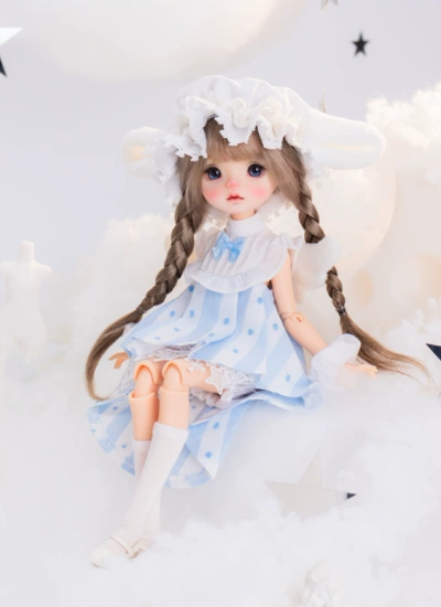 BJD Clothes Soft Angel Dress Outfit Set for normal1/6 special1/6 Size Ball-jointed Doll