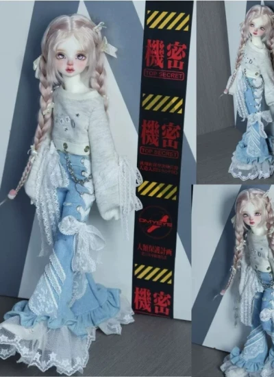 BJD Top Jeans for 1/4 Size Ball Jointed Doll
