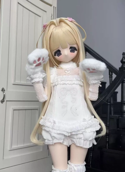 BJD Wig Girl Long Style Wig for SD/MSD Size Ball Jointed Doll