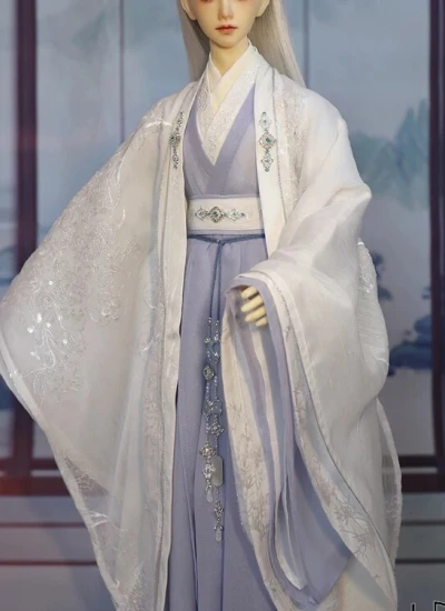 BJD Clothes [Tai Yin] Ancient Style Dress Set for 1/4 68cm 70cm 73cm 75cm Boy Ball Jointed Doll