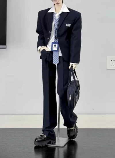 ChicMolly BJD Clothes Academy-style School Uniform Set for 73cm 75cm 77cm Size Ball Jointed Doll