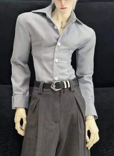 ChicMolly BJD Clothes Slim-fit Shirt for 73cm 75cm 77cm Size Ball Jointed Doll