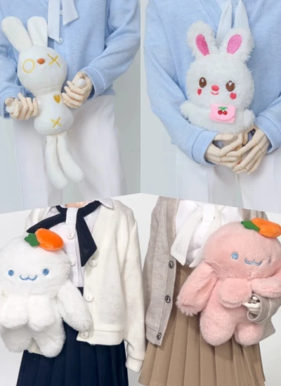 BJD A526 Hugging Plush Toy for 1/4 1/3 75cm Size Ball-jointed Doll