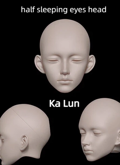 Order over $1098 or more on XAGA DOLL, get Ka Lun or Ai Se La half sleeping head as a gift.
