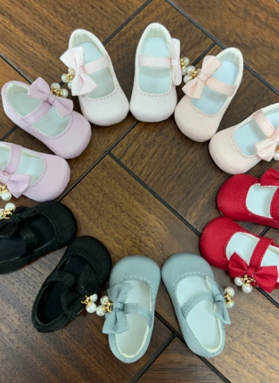 BJD Shoes Bow Princess Leather Shoes for 1/6 Size Ball Jointed Doll