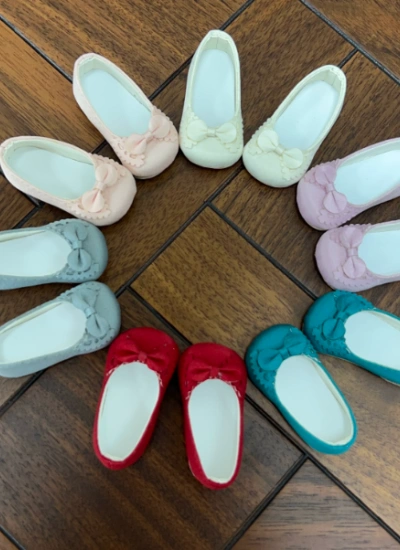 BJD Shoes Kawaii Bowknot Leather Shoes for 1/6 Size Ball Jointed Doll
