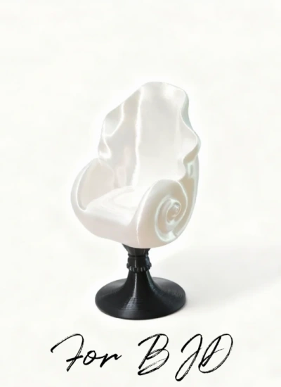 LAK BJD Conch Throne Chair for 10cm-48cm Size Ball-jointed Doll