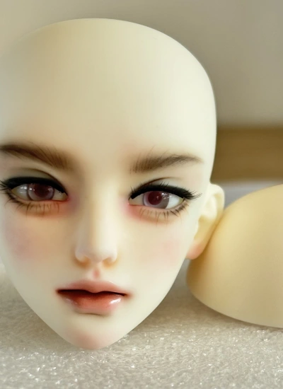 Ling Miao BJD Xi He Head with Face-up for 1/4 Ball-jointed doll