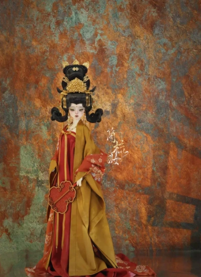 BJD Clothes [Jin Que Wu] Ancient Style Dress Suits for SD Size Ball-jointed Doll