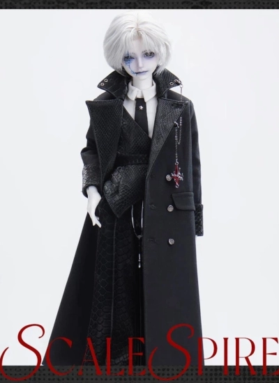 BJD Clothes【Reverse Spire】Cool Windbreaker Style Set for Large MSD/ID75 Size Ball-jointed Doll
